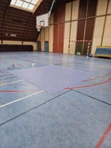 remplacement sol sportif